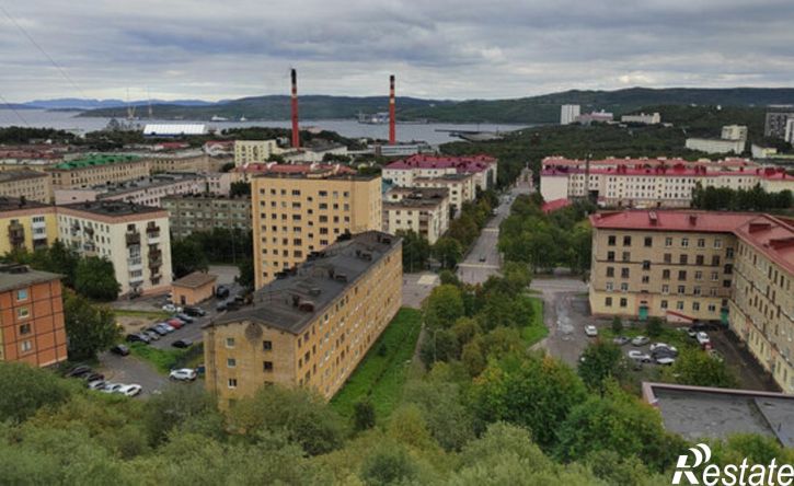 1-комн квартира Североморск, улица Адмирала Сизова, 7