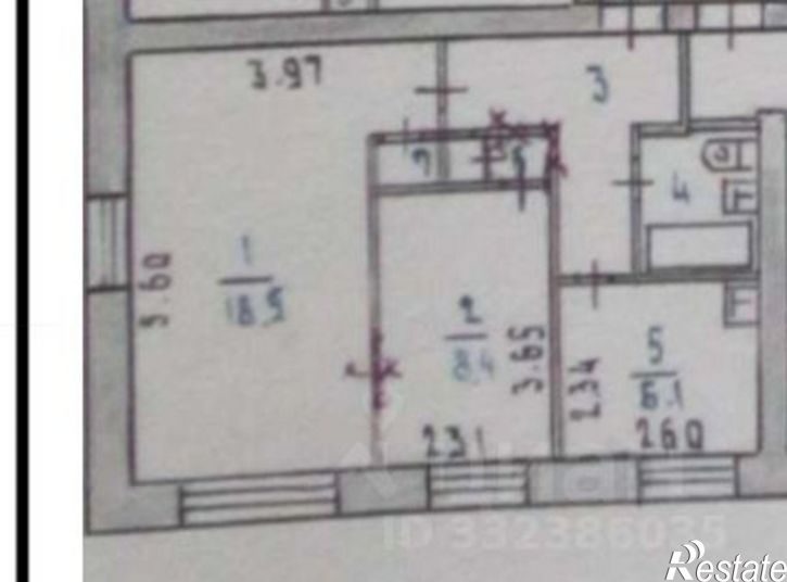 2-комн квартира ул Карла Маркса, 11,  д. 11