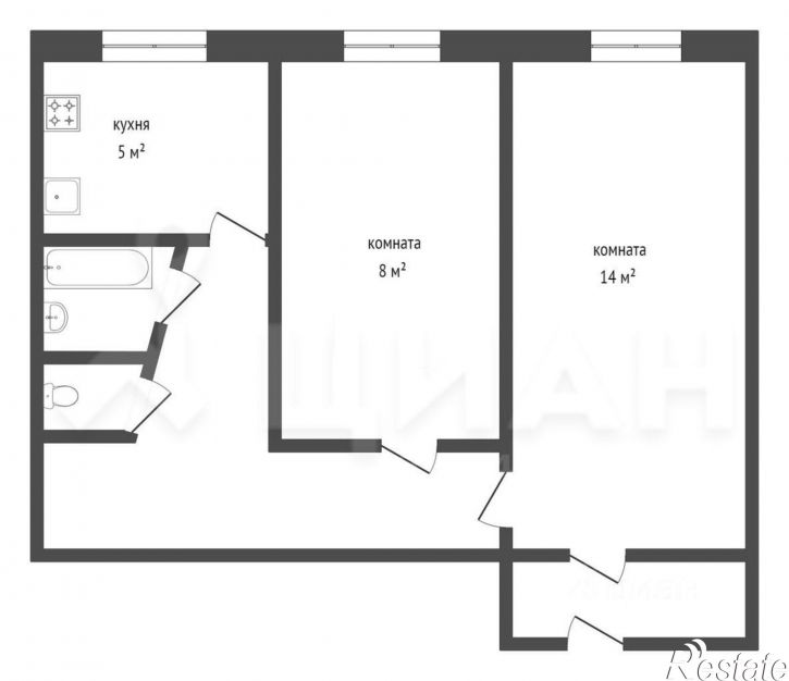 3-комн квартира Апатиты, улица Козлова, 21