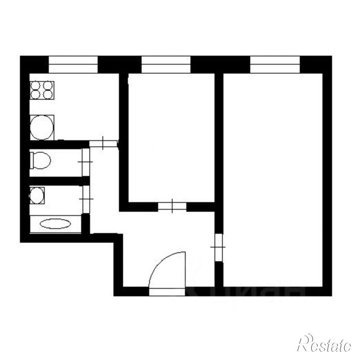 2-комн квартира ул Андрусенко, 11,  д. 11